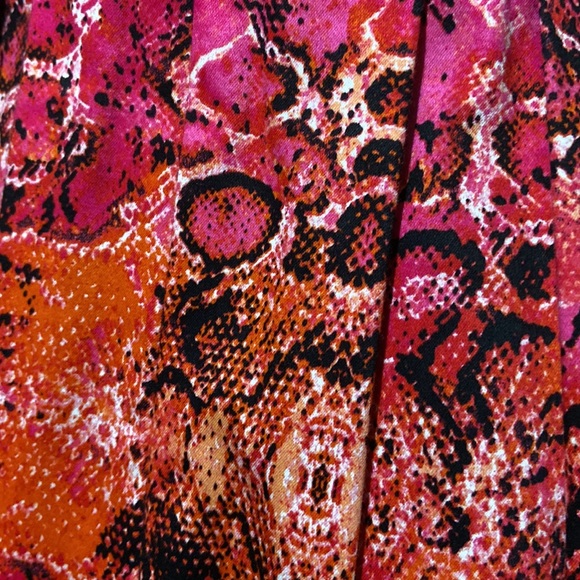 Calvin Klein Snake Print Dress - Picture 3 of 5